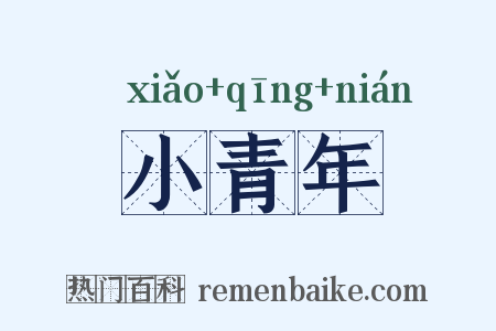 小青年是什么意思的图片